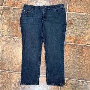 Lee Dark Blue Women's Straight Leg Jeans